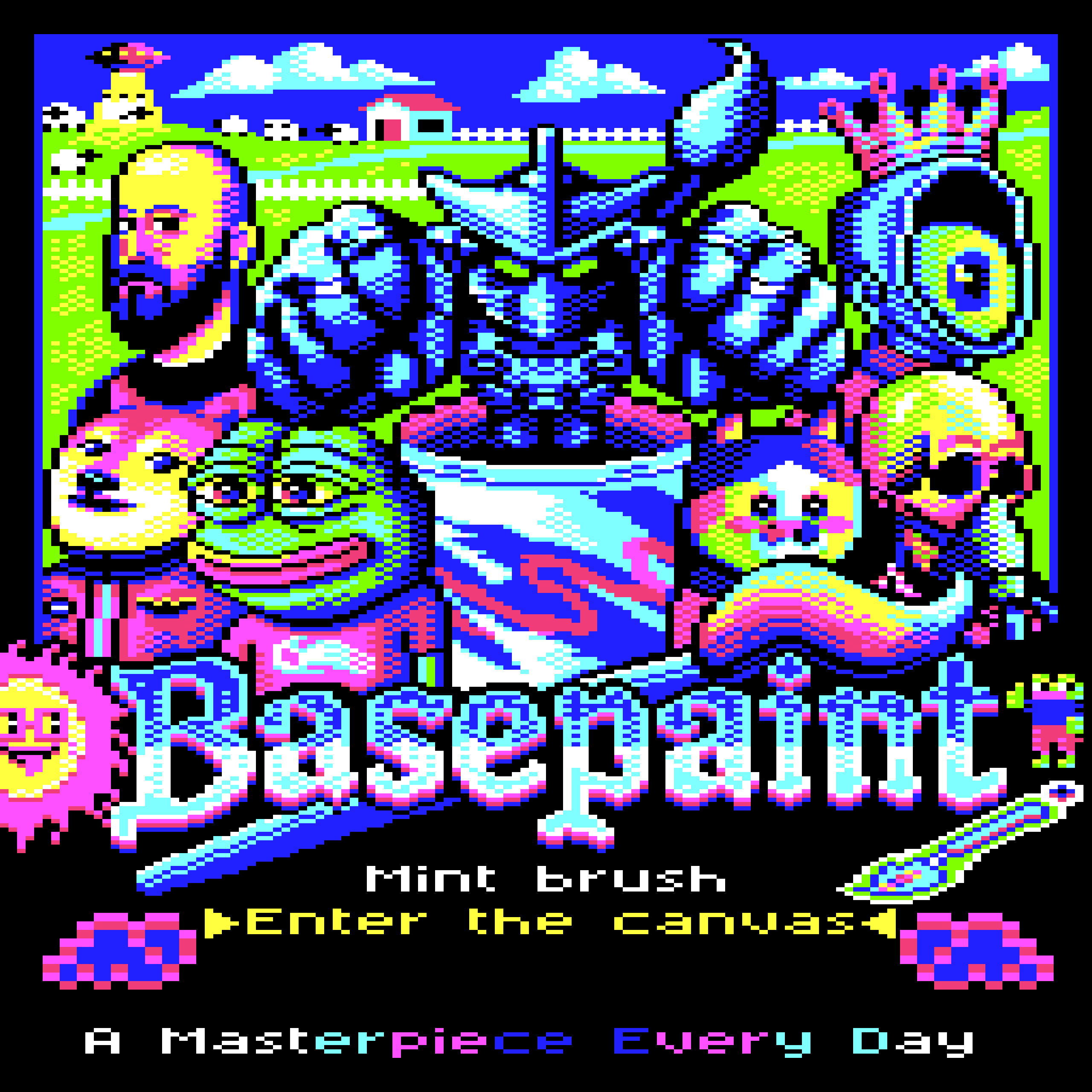 BasePaint Start Screen